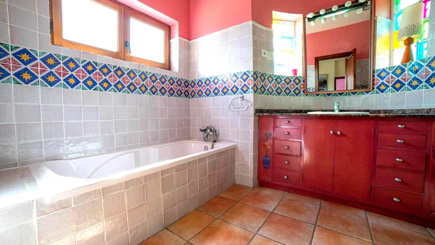 Baño con bañera